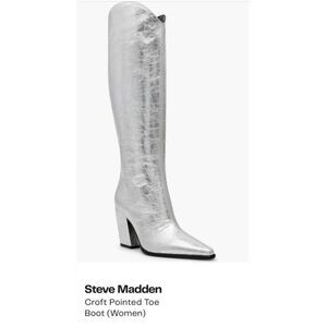 NEW Steve Madden Croft Pointed Toe Women’s Boots 8